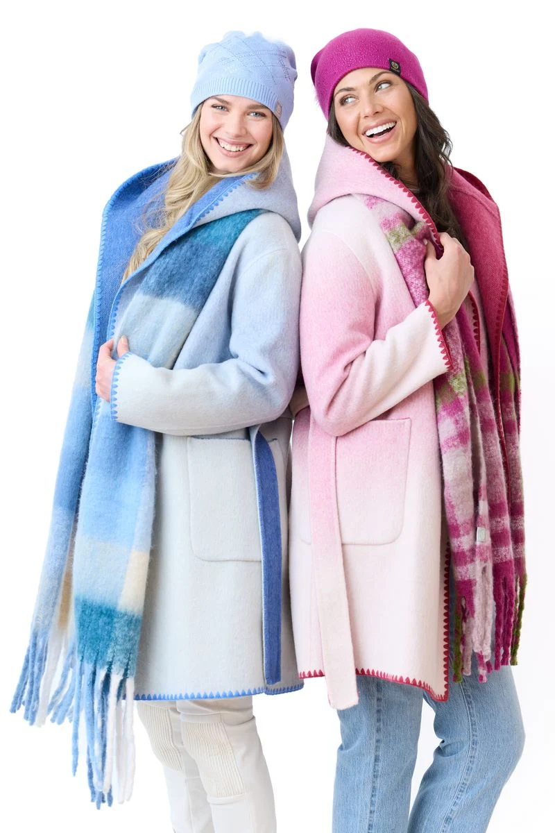 BELTED DOUBLE FACE