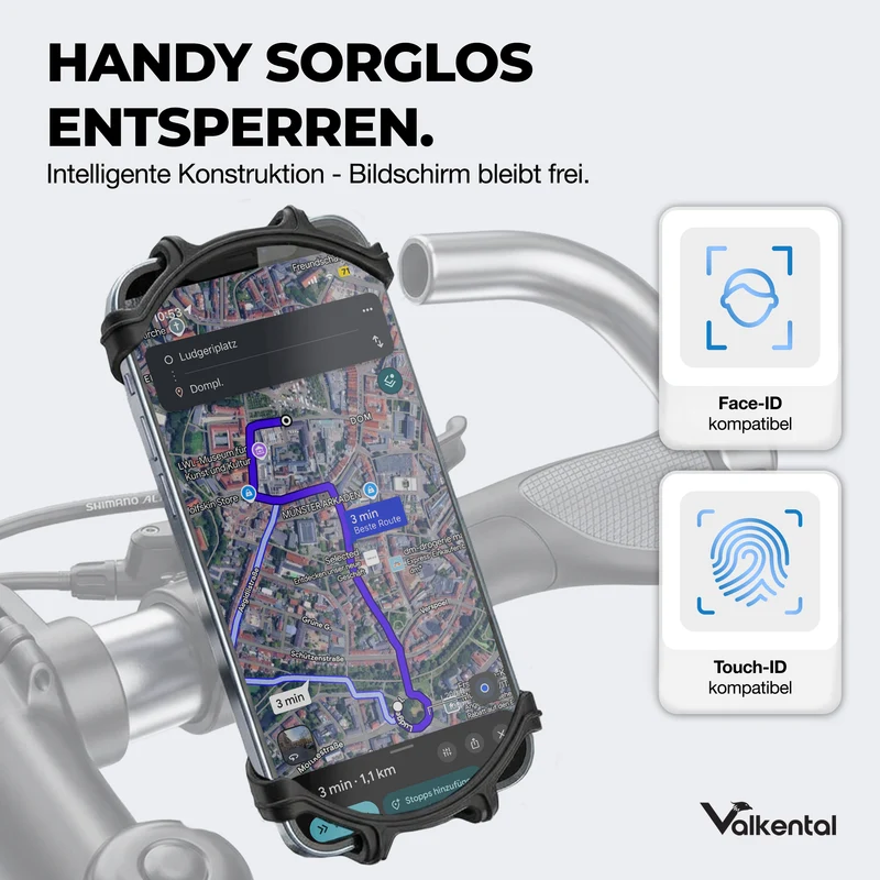 EasyFix - Support de téléphone portable pour vélo, polyvalent