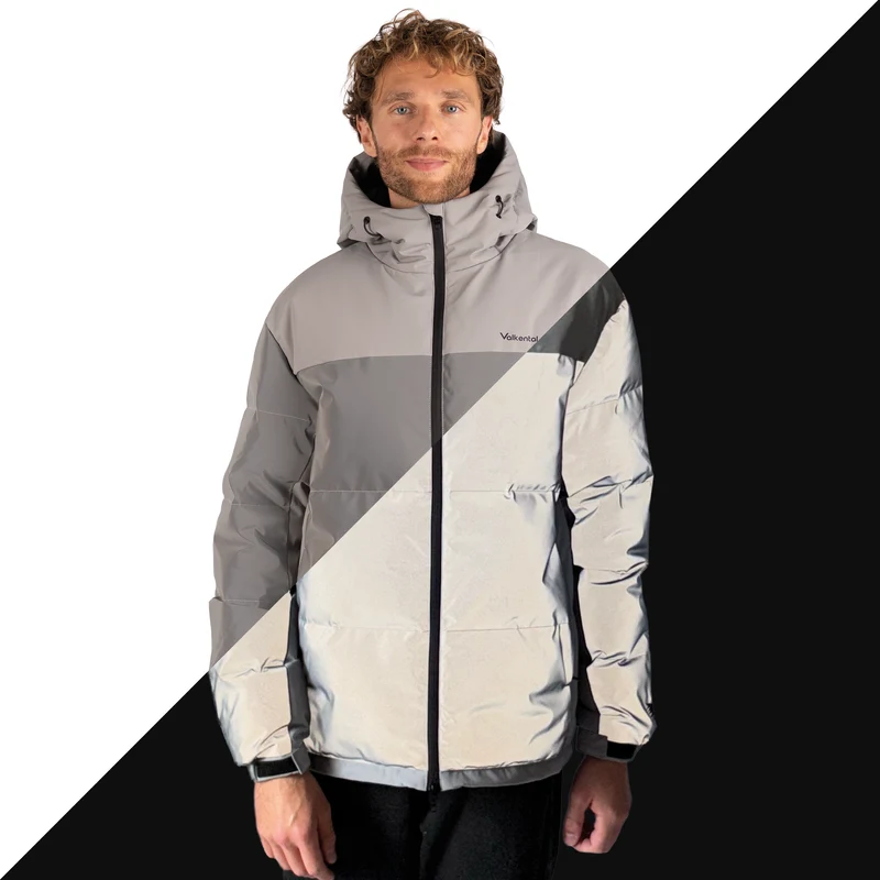 Reflective Puffer - Doudoune 100 % réfléchissante
