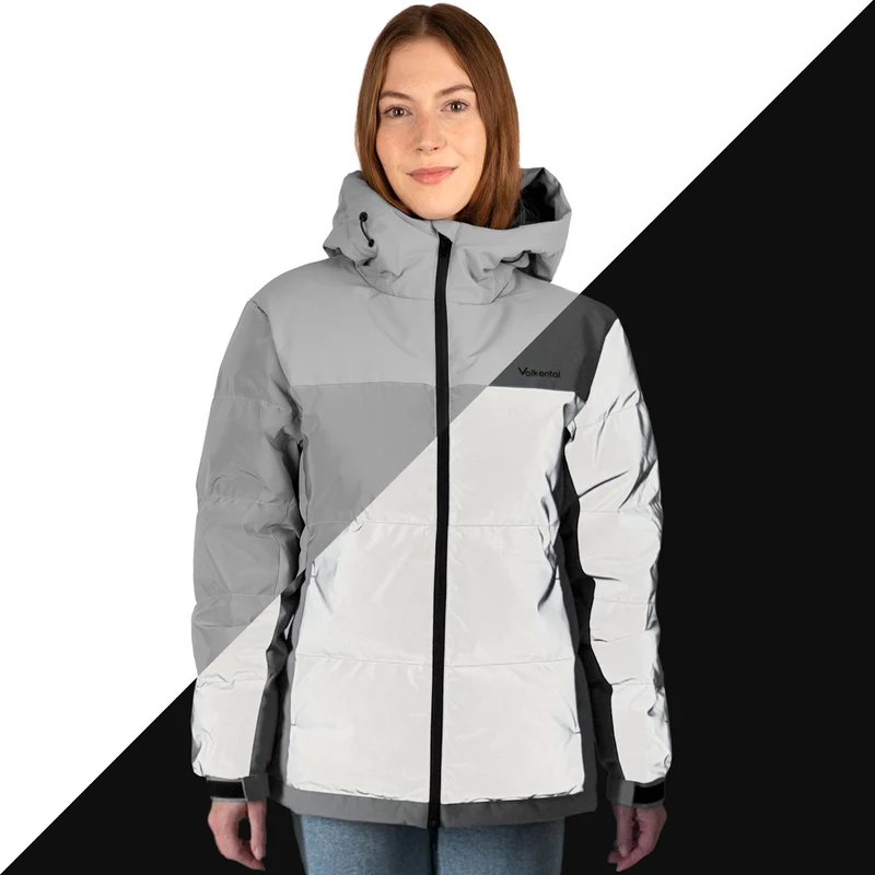 Reflective Puffer - Doudoune 100 % réfléchissante