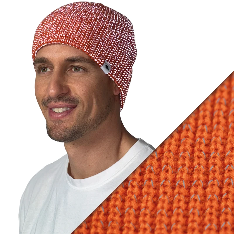Reflective Beanie - Bonnet tricoté avec fil réfléchissant