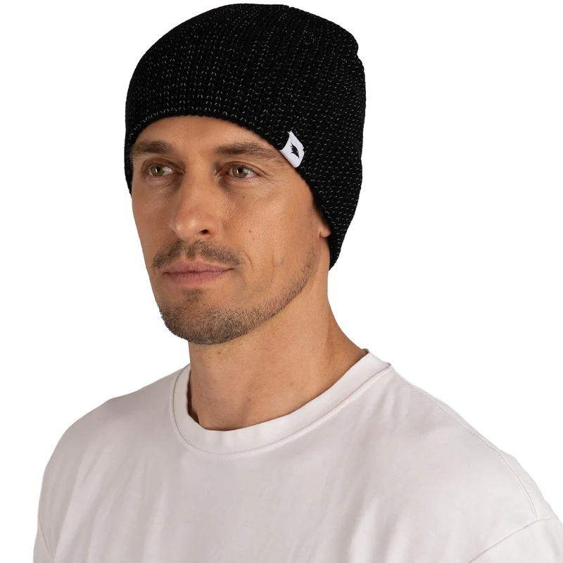 Reflective Beanie - Bonnet tricoté avec fil réfléchissant