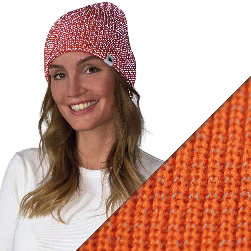 Reflective Beanie - Bonnet tricoté avec fil réfléchissant