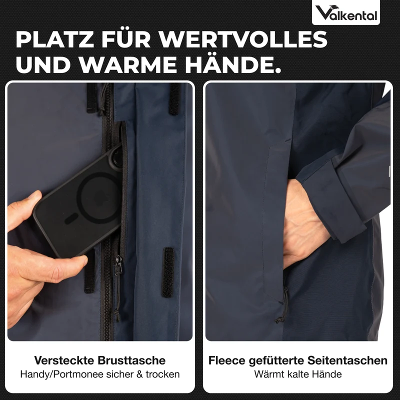 Veste 3 en 1 Smart Jacket - 100 % réfléchissante et imperméable