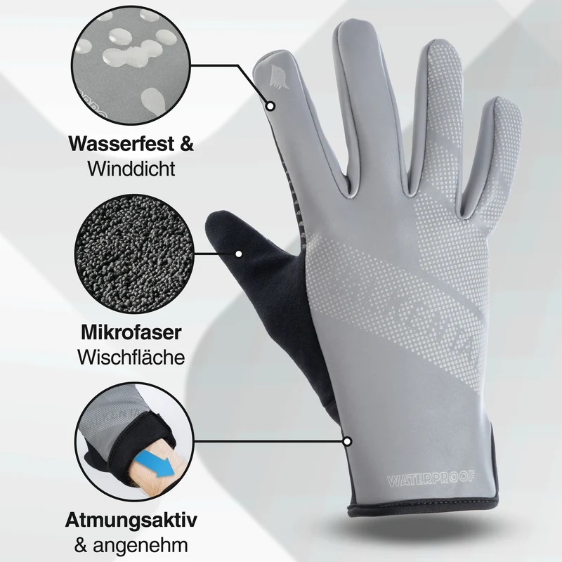 GloRider V2 Flex - Gants de transition imperméables avec grip