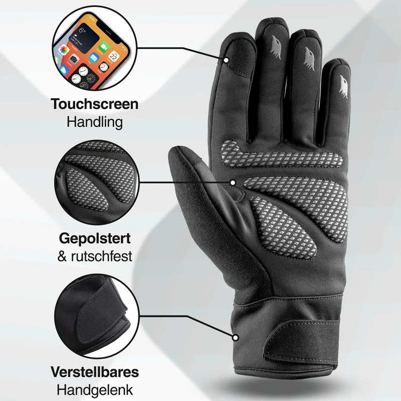 GloRider V2 Flex - Gants de transition imperméables avec grip