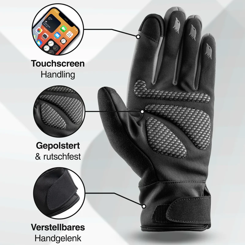 GloRider V2 Flex - Gants de transition imperméables avec grip