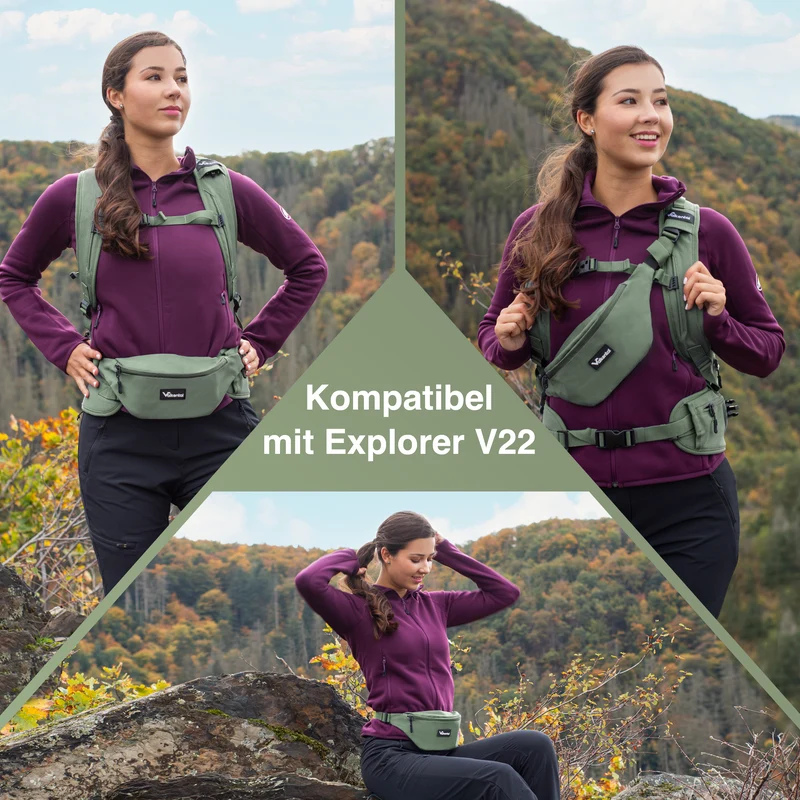 Sling Bag - Sac à bandoulière compatible avec Explorer V22