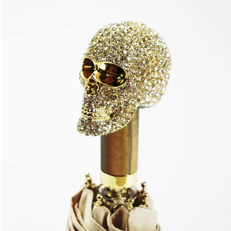 Diamond Skull Folding Umbrella