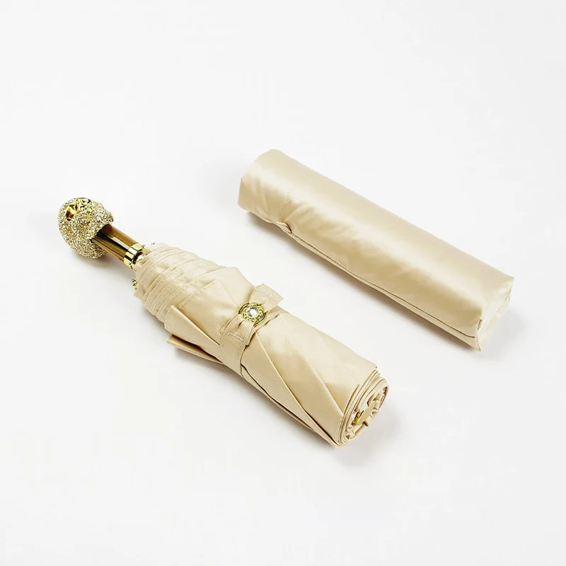 Diamond Skull Folding Umbrella