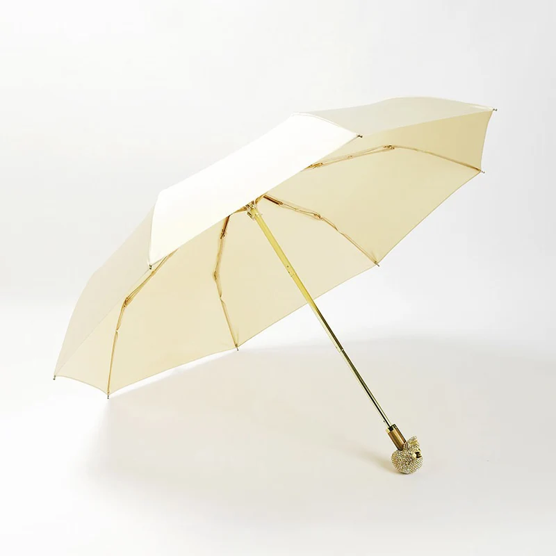 Diamond Skull Folding Umbrella