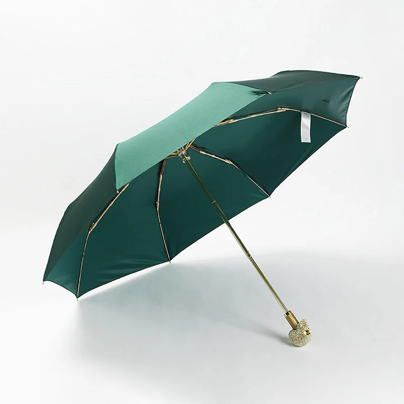 Diamond Skull Folding Umbrella