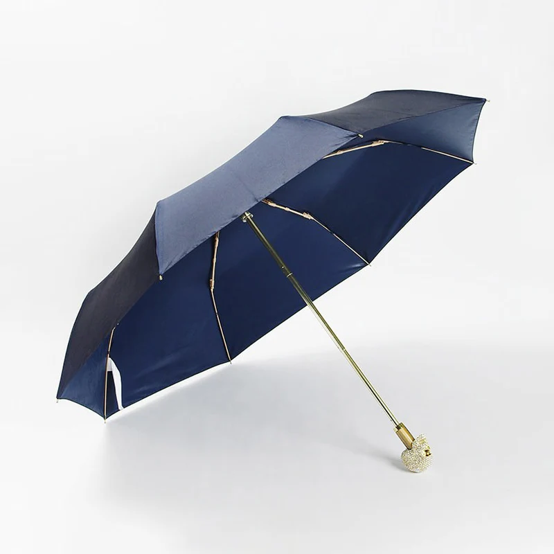 Diamond Skull Folding Umbrella