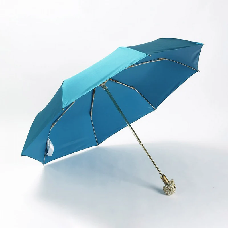 Diamond Skull Folding Umbrella