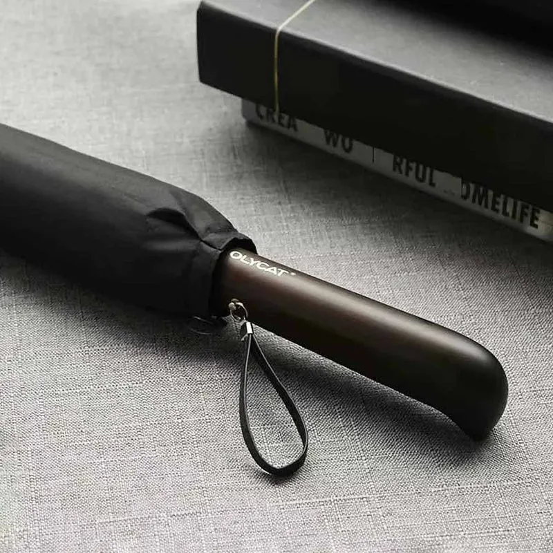 24 Rib Wooden Handle Umbrella - OL100