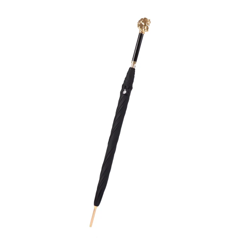 Gold Horse Handle Umbrella