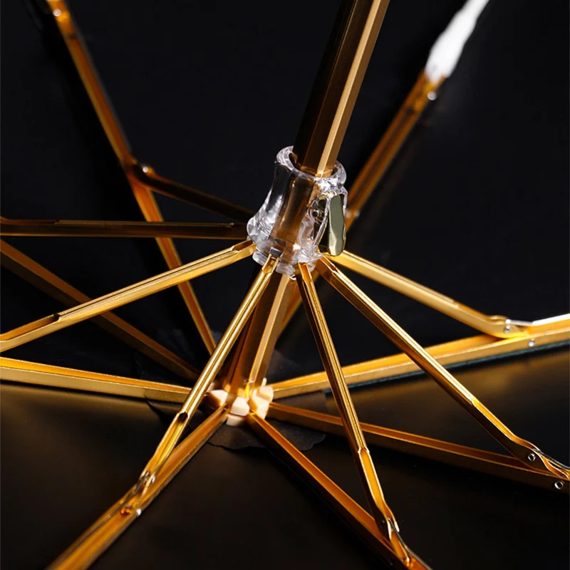 Prestige Crystal Handle Folding Umbrella