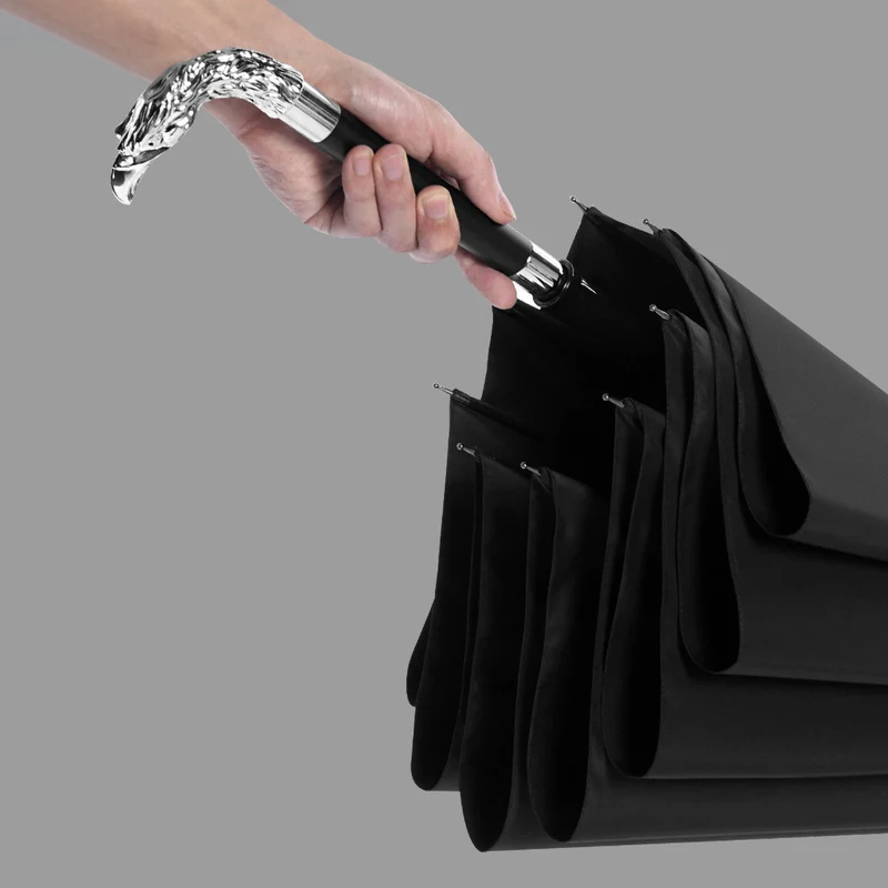 Luxury 2-in-1 Walking Cane Umbrella