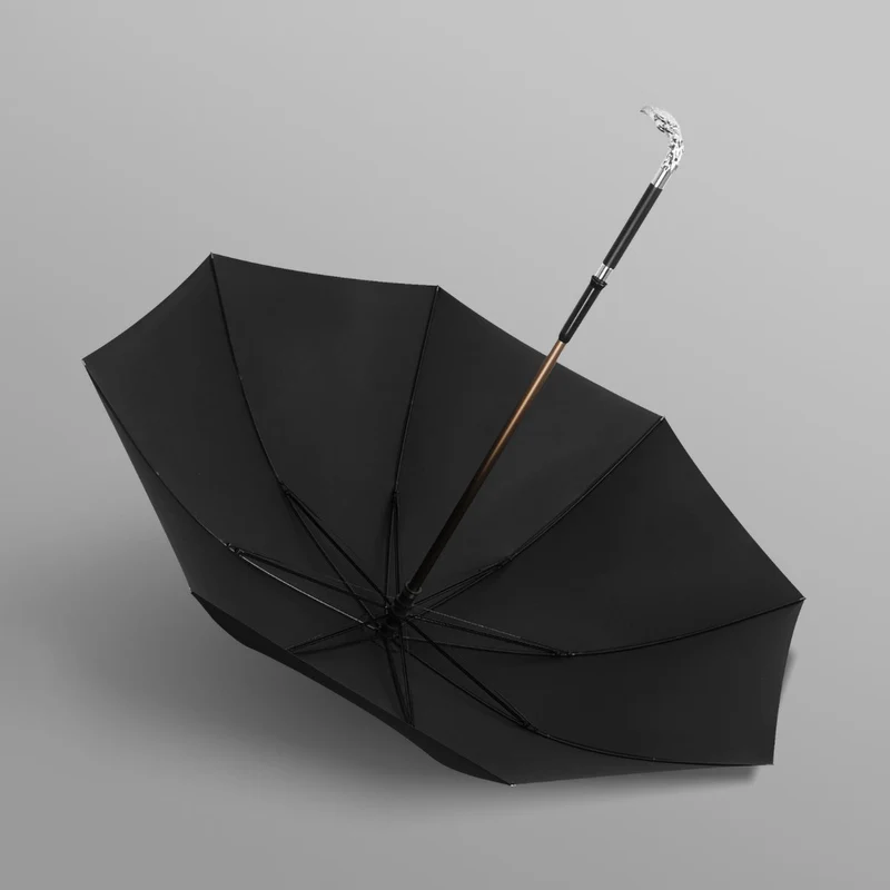 Luxury 2-in-1 Walking Cane Umbrella