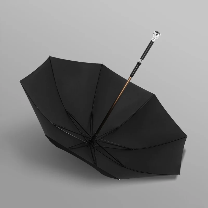 Luxury 2-in-1 Walking Cane Umbrella
