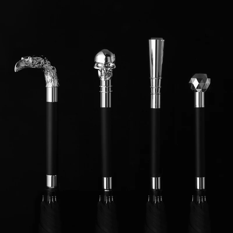 Luxury 2-in-1 Walking Cane Umbrella