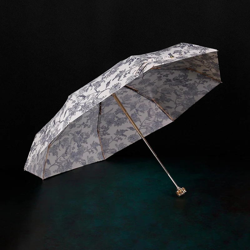 Small Umbrella with Flowers