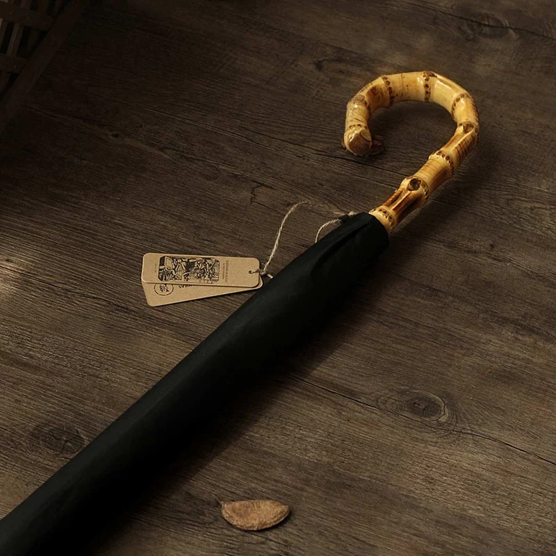 Bamboo Handle Umbrella - OL122