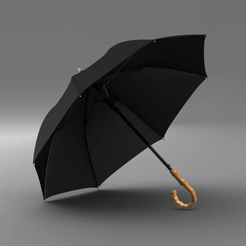 Bamboo Handle Umbrella - OL122