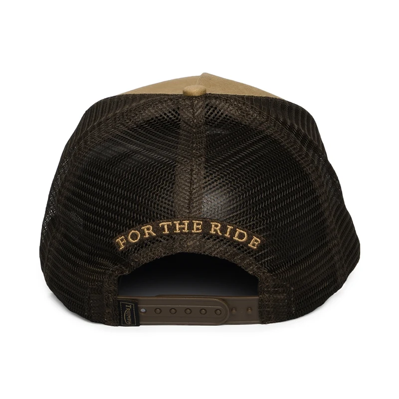 Casquette Trucker Hunter fauve TRIUMPH MOTORCYCLES