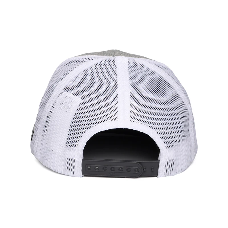 Casquette Trucker Mount Hood Circle Mesh gris chiné-blanc COLUMBIA