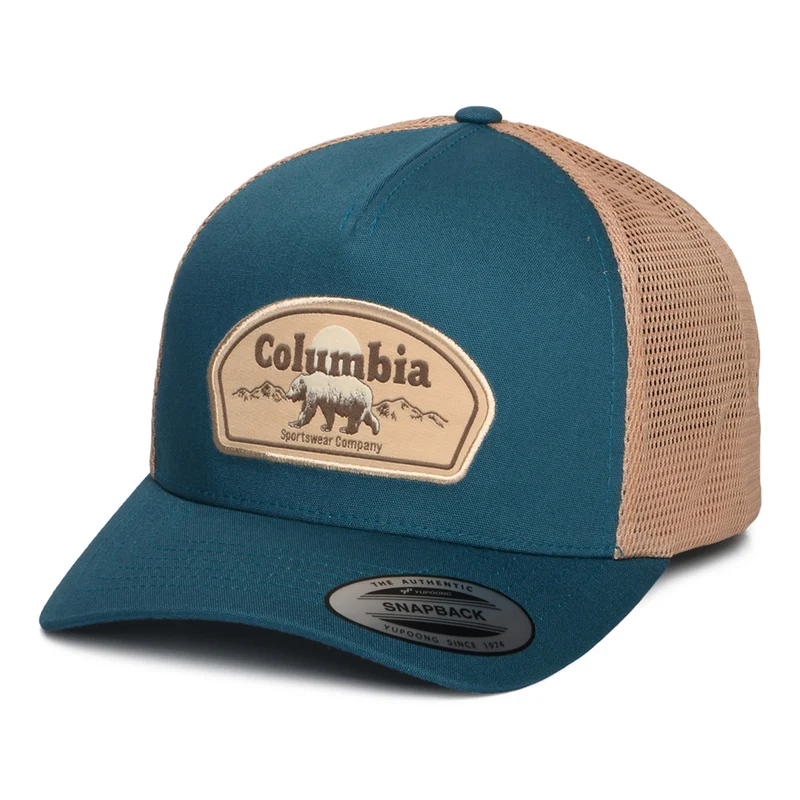 Casquette Trucker Bear Roam Road Ready bleu sarcelle-beige sable COLUMBIA