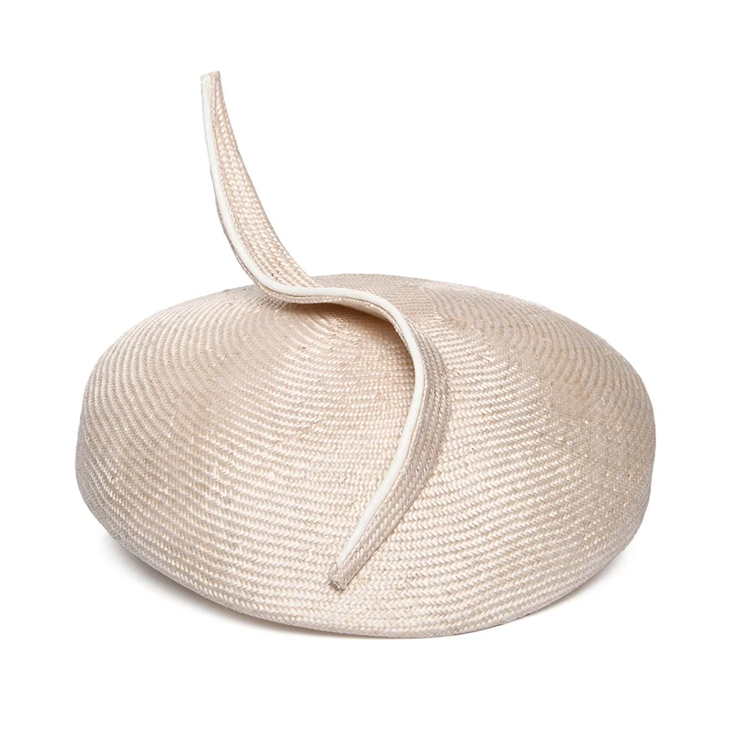 Chapeau Calot en Paille Luna beige-ivoire WHITELEY