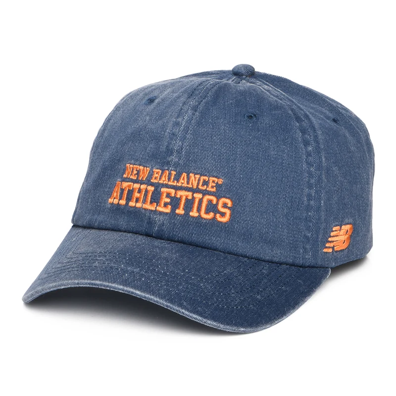 Casquette en Coton Sergé Délavé NB Athletics bleu marine NEW BALANCE
