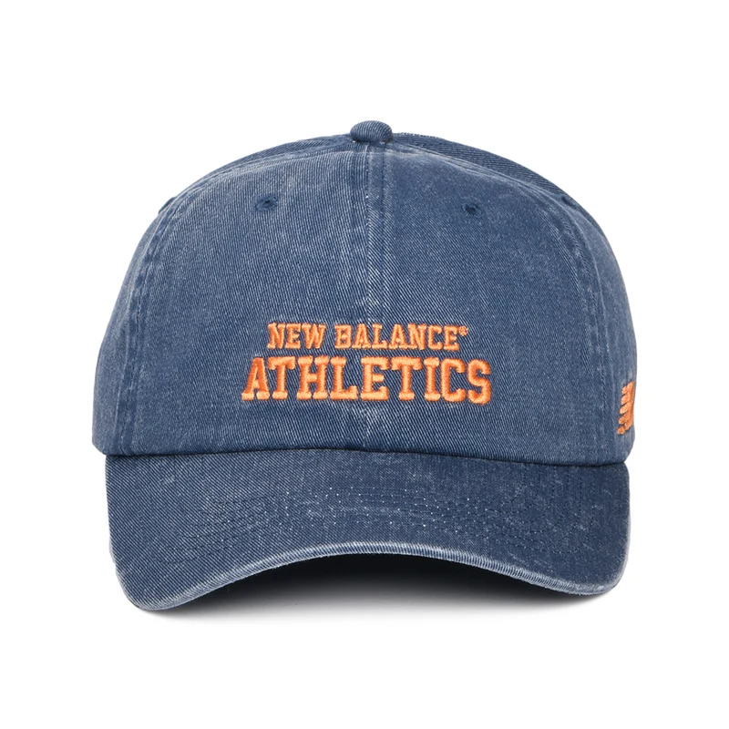 Casquette en Coton Sergé Délavé NB Athletics bleu marine NEW BALANCE