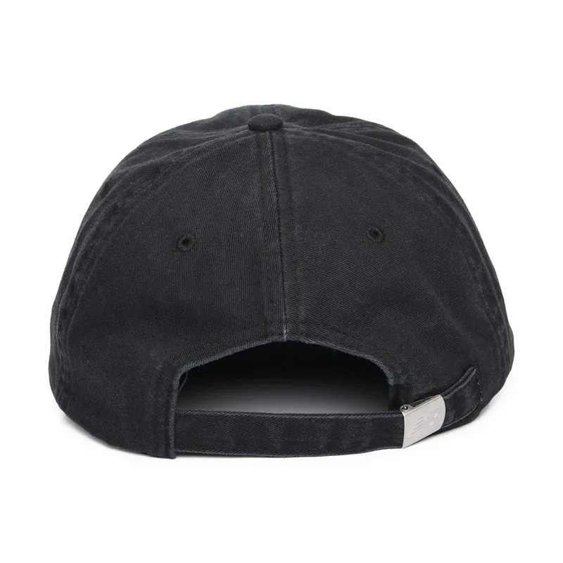 Casquette en Coton Sergé Classic V 2.0 noir sur noir NEW BALANCE