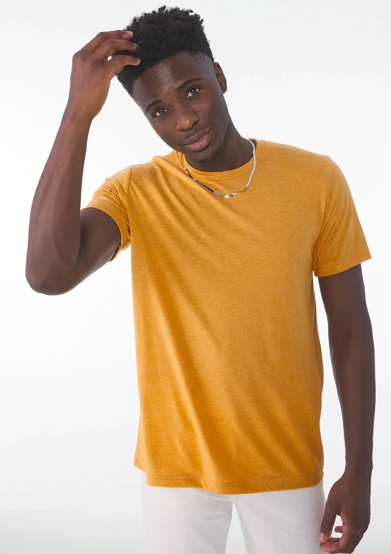 BE3413 - T-SHIRT homme TRIBLEND COL ROND