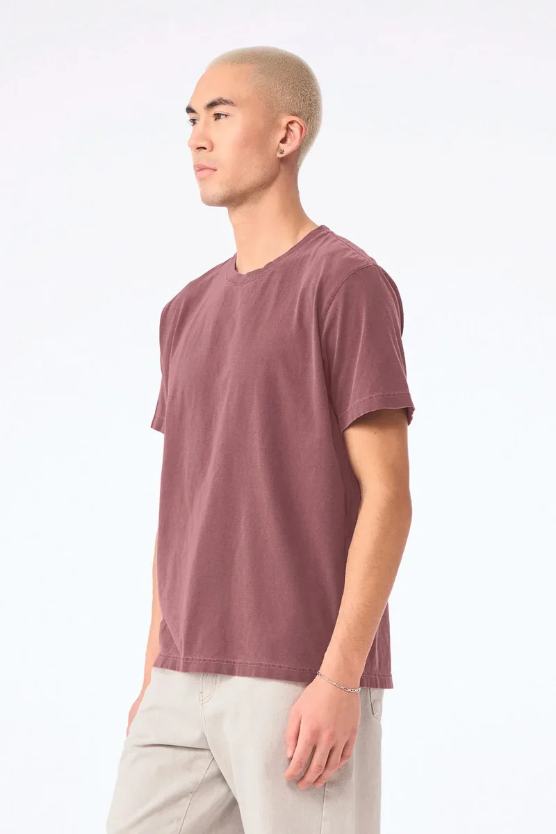 BE4810GD - T-shirt délavé épais unisexe