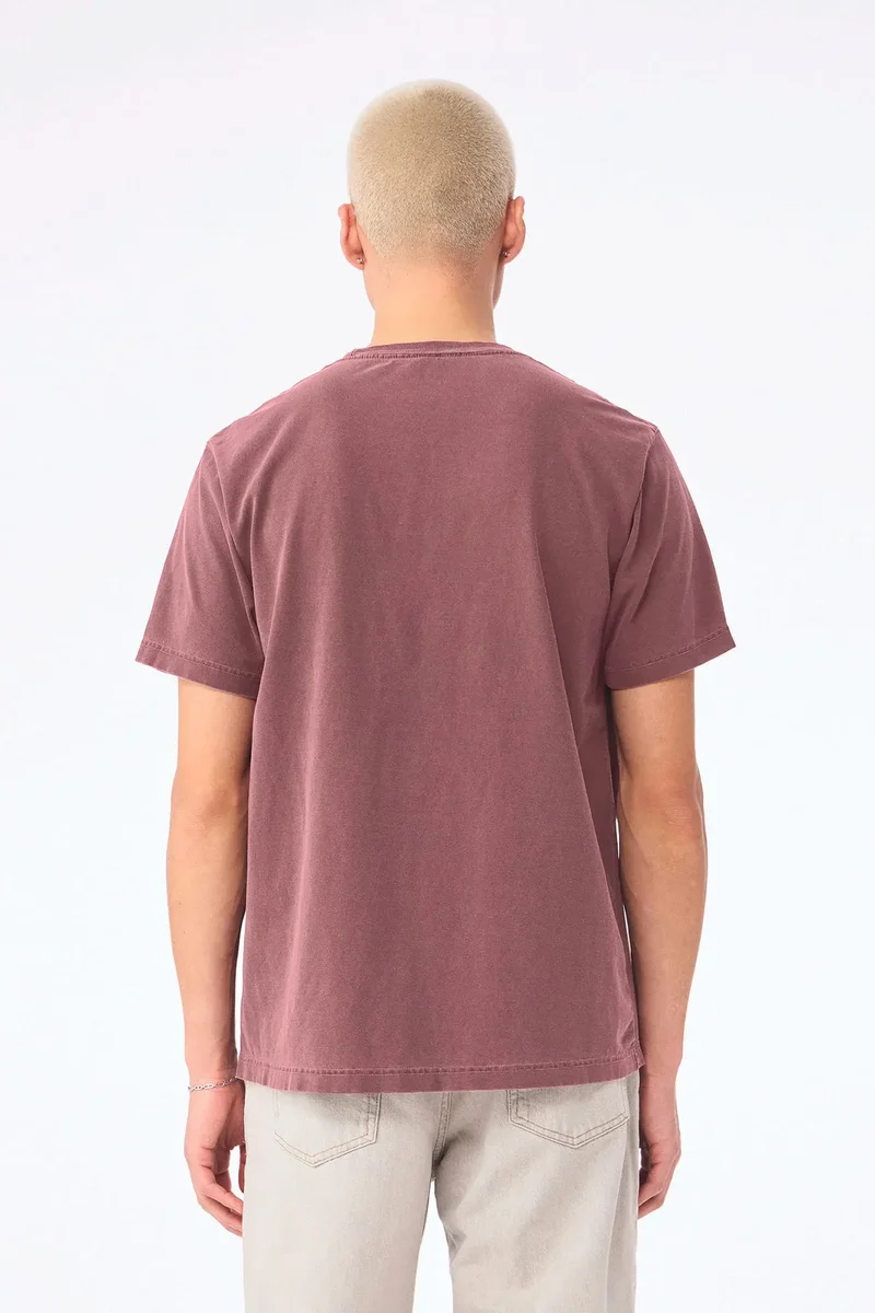 BE4810GD - T-shirt délavé épais unisexe