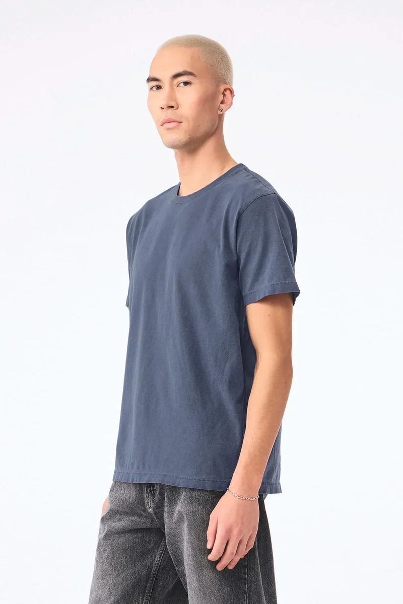 BE4810GD - T-shirt délavé épais unisexe