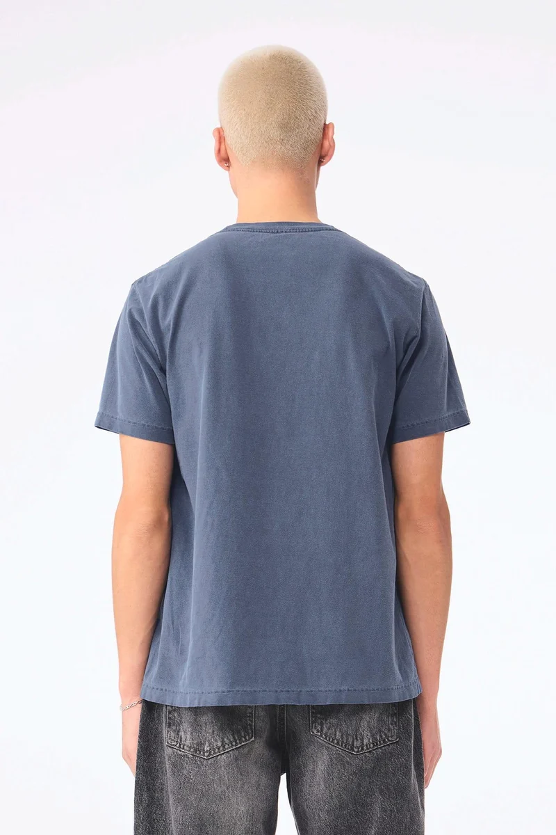 BE4810GD - T-shirt délavé épais unisexe