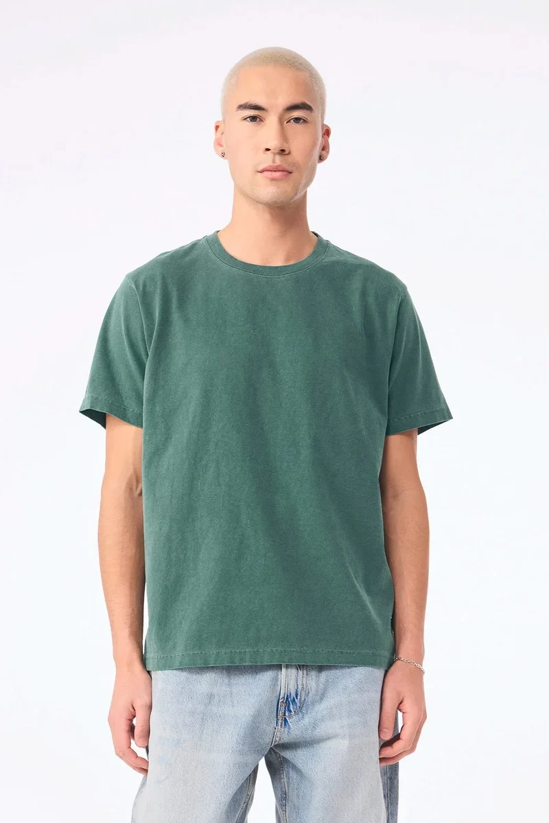 BE4810GD - T-shirt délavé épais unisexe