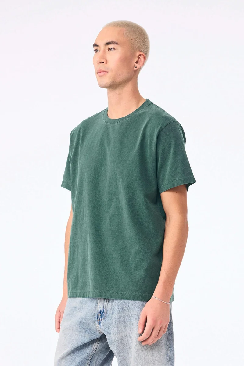 BE4810GD - T-shirt délavé épais unisexe