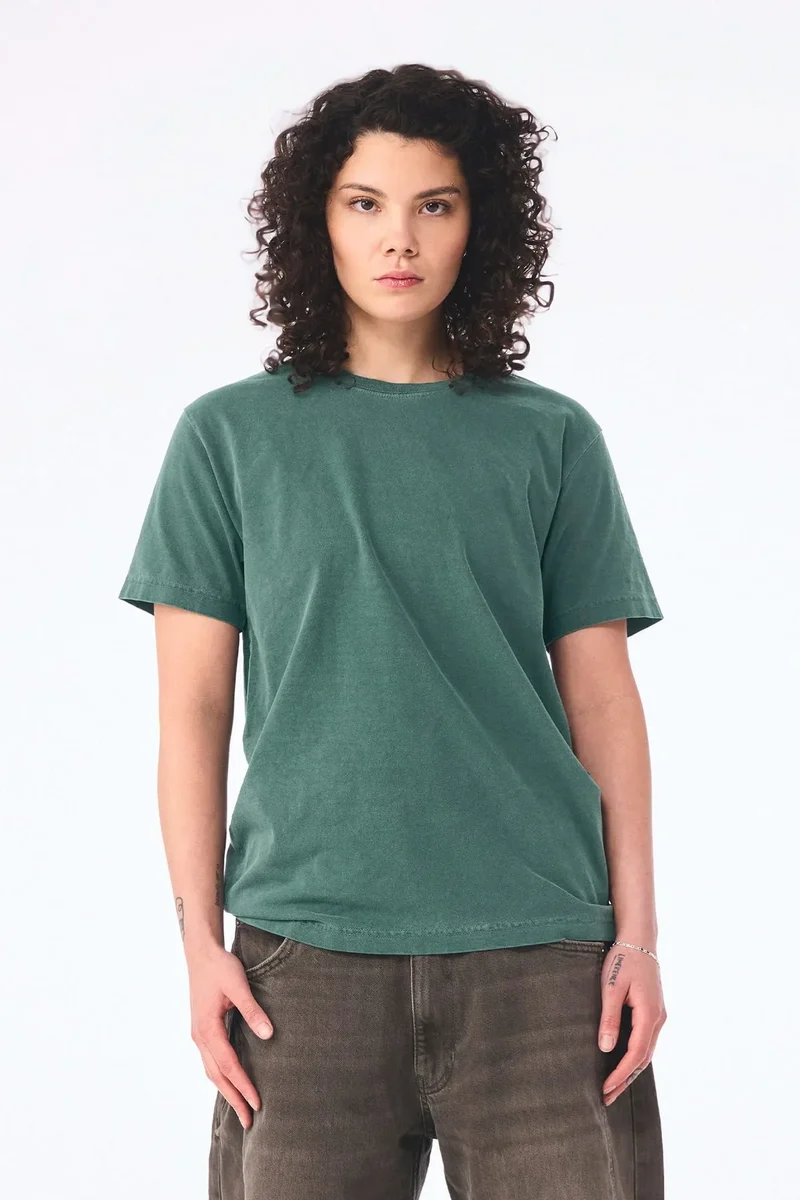 BE4810GD - T-shirt délavé épais unisexe