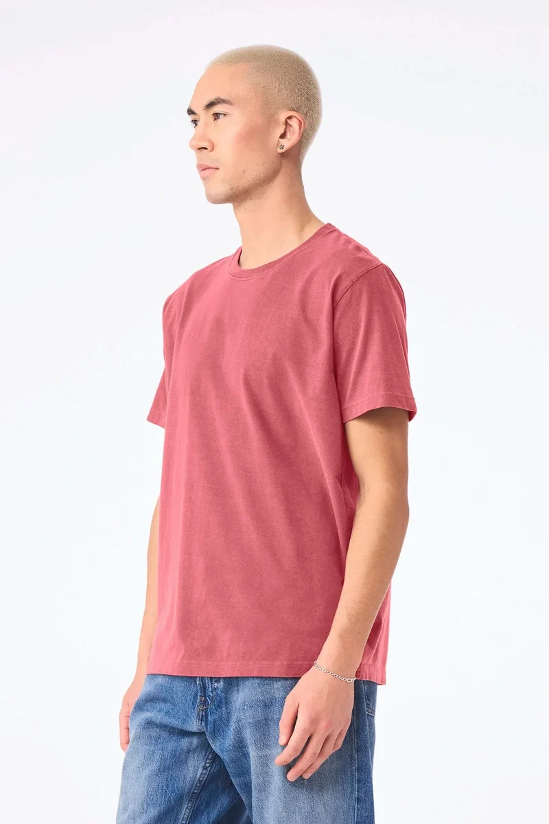 BE4810GD - T-shirt délavé épais unisexe