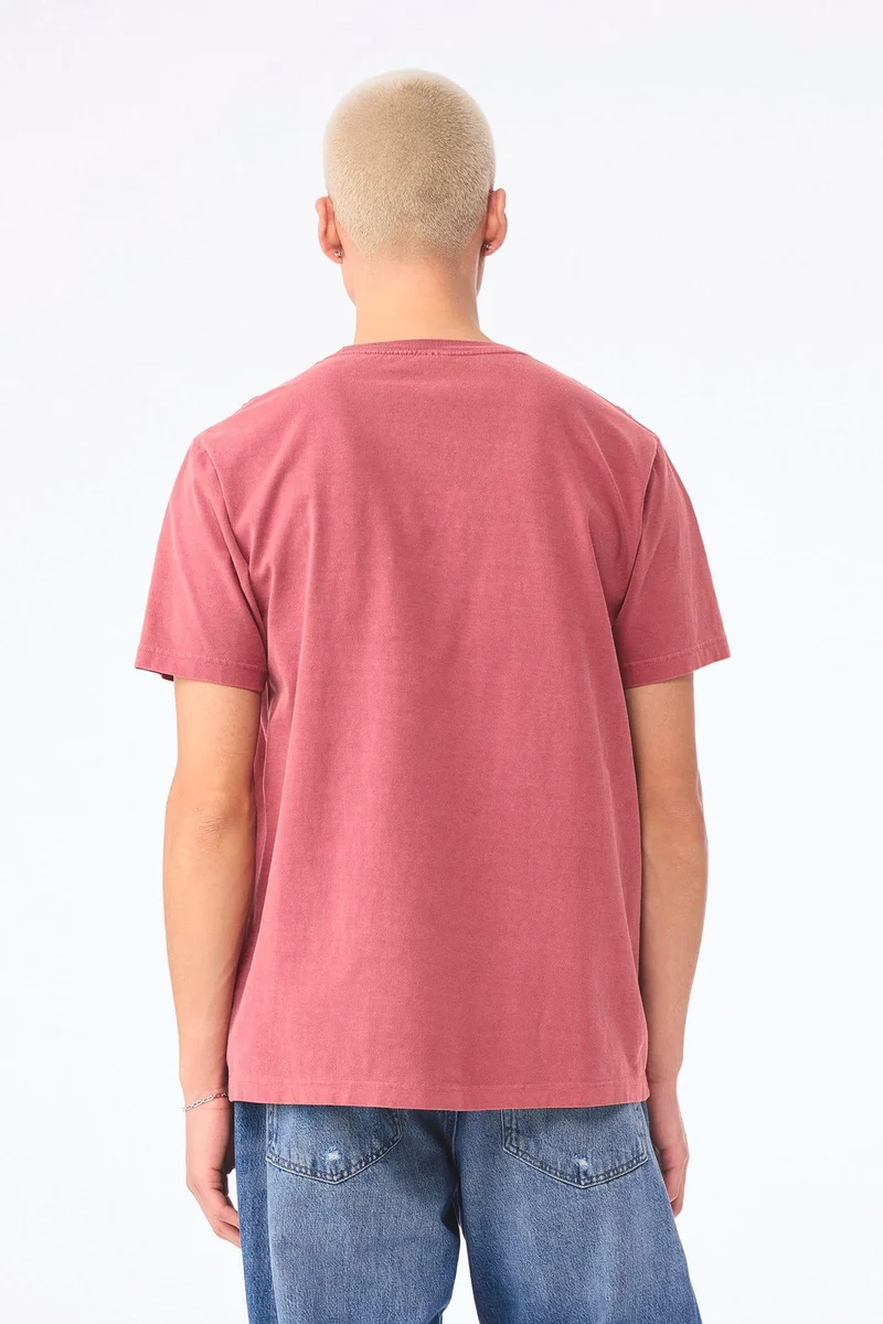 BE4810GD - T-shirt délavé épais unisexe