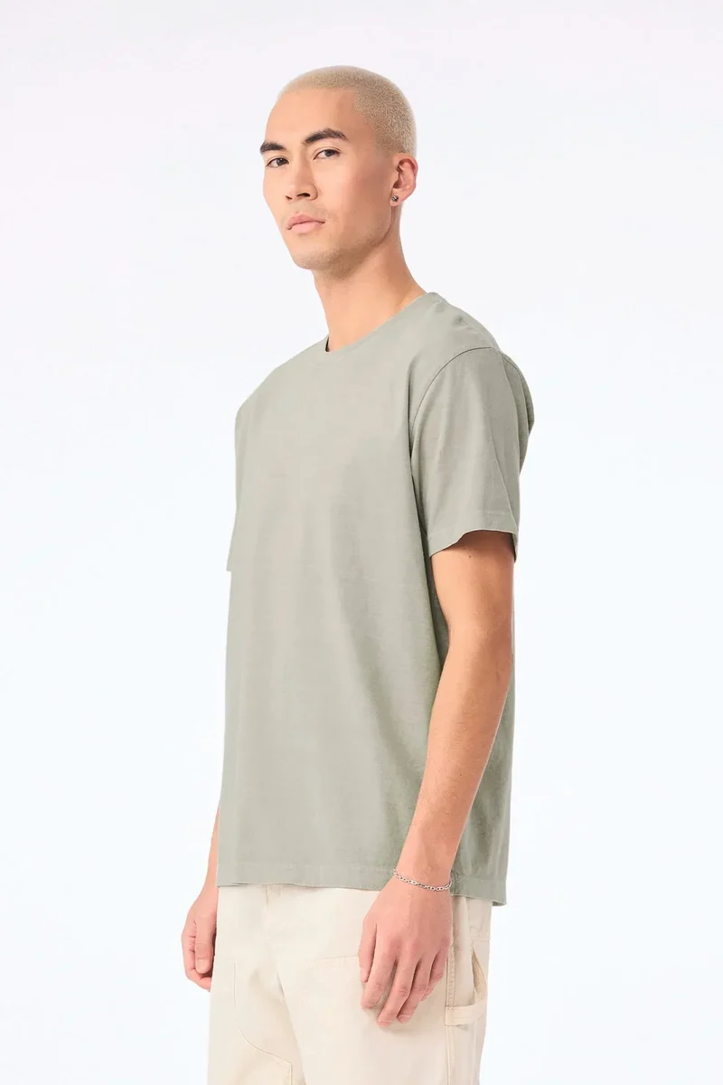 BE4810GD - T-shirt délavé épais unisexe