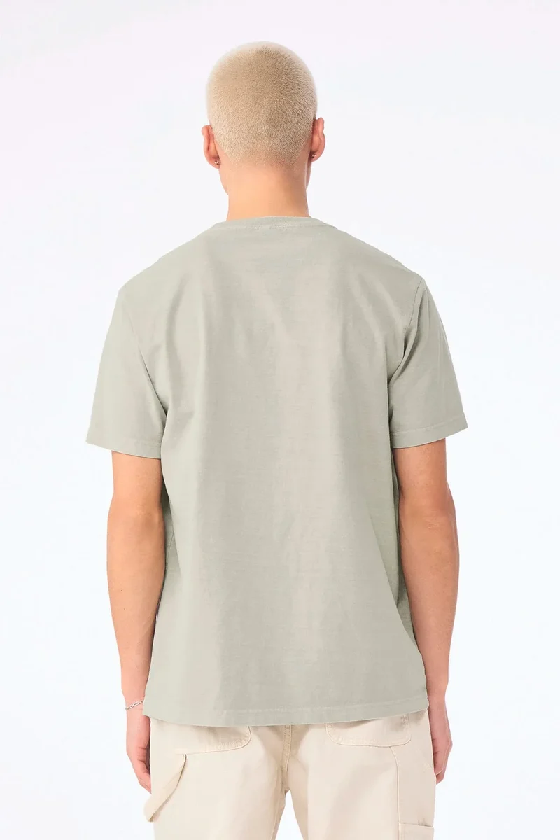 BE4810GD - T-shirt délavé épais unisexe