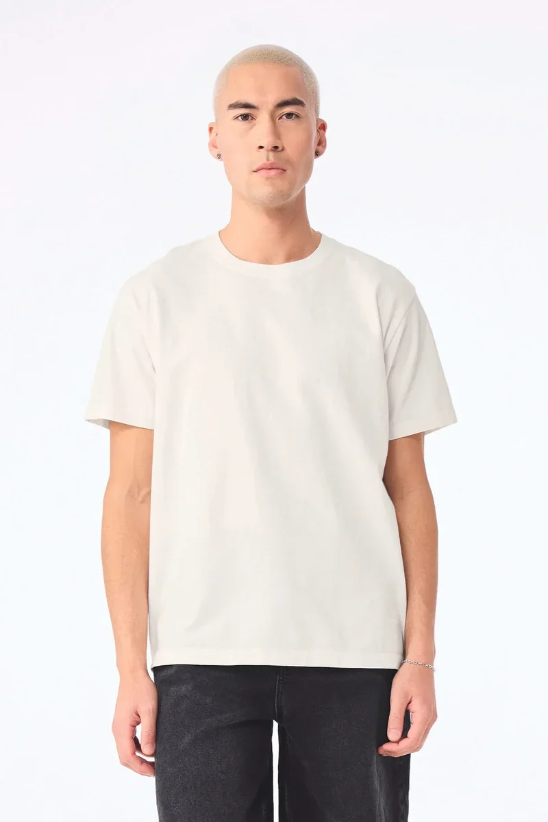 BE4810GD - T-shirt délavé épais unisexe
