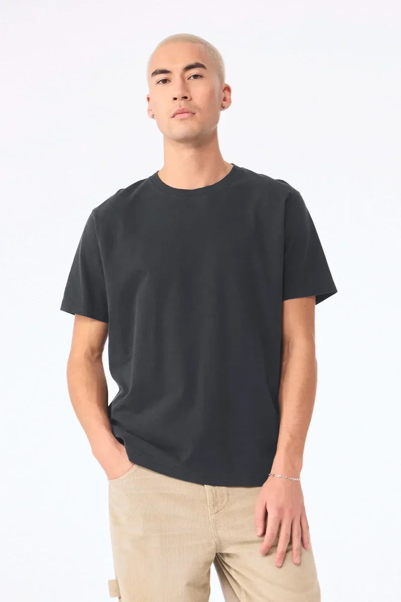 BE4810GD - T-shirt délavé épais unisexe