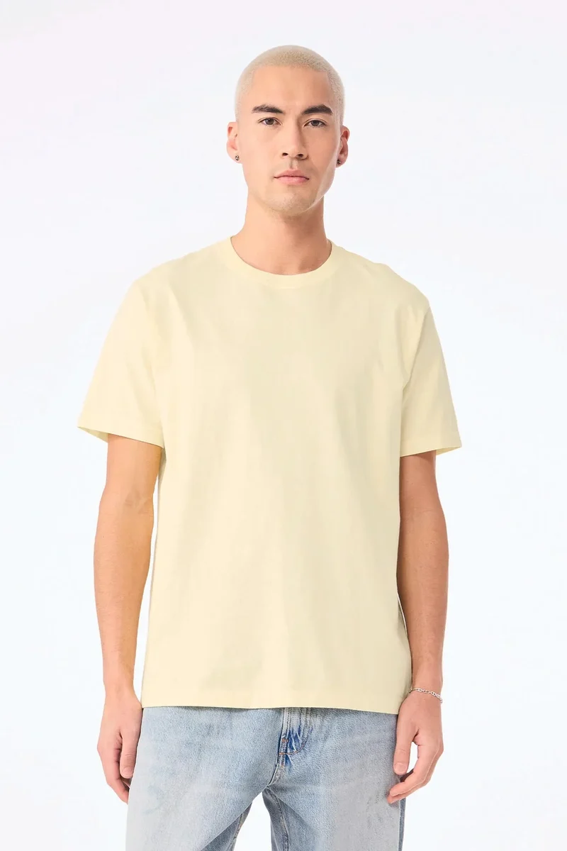 BE4810GD - T-shirt délavé épais unisexe